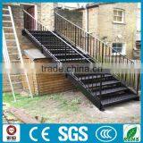 Wrought Iron Exterior Stairs Handrail thumbnail-3