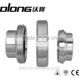 sanitary stainless steel DIN / SMS /3A pipe fitting union