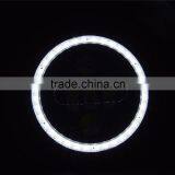 Flashing 50W 5.75 Inch Motorcycle Projector LED Headlight Angle Eye DRL Flashing Halo 5 3/4" Head Lamp for Harley Davidso-n thumbnail-5