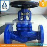2015 TKFM factory directly sale gas oil medium industry use DIN bellow seal globe control valve