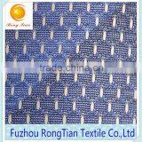 New Product Polyester Warp Bule Shinny Hole Knitting Net Fabric Wholesale