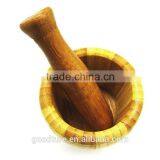 Bamboo Daily Household Utensils Garlic Pounder Daosuan Device thumbnail-5