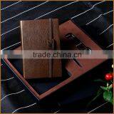 2016 Durable Gift Box Set Including Pu Notebook With Elastic Bound Quality Choice thumbnail-1