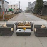 MODERN DESIGN ROUND WICKER GARDEN SET thumbnail-3