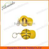 cap bottle opener keychain/plastic bottle opener