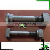 Railway Fish Bolt With Nut&washer/square Head Fish Bolt