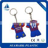 2016 High Quality Custom Made Character Rubber Sport Keyring, Brand Keychains