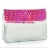 Clear PVC Plastic Groceries Cosmetic Toiletry Packaging Bag thumbnail-1