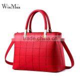 Wholesale ladies handbags female cheap PU leather tote bags for women                        
                                                                                Supplier's Choice