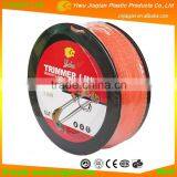 Dual Trimmer Line Diameter .130in / Weitht 1LB Dual Colors Square Twist Square , Round , Star Shapes Nylon Grass Trimmer Line