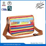 shoulder colorful bag zipper bag