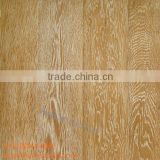 American White Oak Wire-Brushed Smooth Engineered Wood Flooring