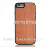 2016 trending products with Soft TPU blank wood case for iPhone 6 6S                        
                                                Quality Choice