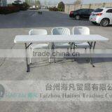 High Quality HDPE 183cm White Meeting Table/special Table for Conference With Removable Legs thumbnail-6