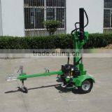 Тракторный разделитель бревен, вертикальный разделитель бревен с приводом от вала сбора мощности (ПСМ) и двигателем, дешевый винтовой разделитель бревен thumbnail-5