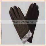 Men Plain Style Micro Velvet Cycling Hand Gloves thumbnail-1