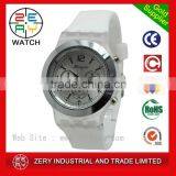 Custom Logo Printed Retro Watch, Silicone Strap Retro Watch R0663 thumbnail-2
