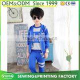 Wholesale Outdoor Sportwear Dry Fit Fastion Kid's Jacket Tracksuit thumbnail-5