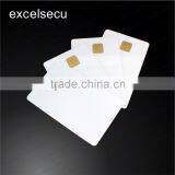 Customized Design Good Quality Bank White Pvc Thin Plastic Cards