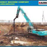 China Cheap ~ Hydraulic Swamp Excavator Piledriver , Pile Extractor, Steel Pipe Pile Machine , Model: DZJ250