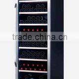 Wine Cabinet Refrigerator Single-temperature Style See-through Wine Refrigerator Touch Screen Wine Fridges