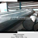 110kv New Design Hot Dip Galvanizing Power Pole thumbnail-1