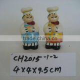 Hand Painted Cooker Salt & Pepper Set thumbnail-1