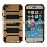 Wholesale Fashion Design Premium Hybrid Armor Stand Tank Phone Case For Iphone 6 6s thumbnail-1