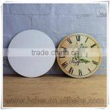 6mm Sublimation Mdf Clock Face Round Shape 11"