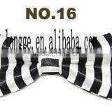 Wholesale Dog Bow Tie With Brand-New Boys Bow Tie Black and White Stripe Adjustable Baby To Preteen thumbnail-1
