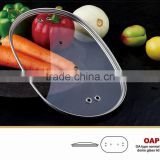 manufacturer for glass lid tempered ellipse glass lid