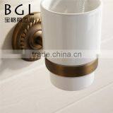 Antique Bronze Finishing Brass Round in Shape Tumbler Holder thumbnail-2