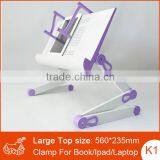 Angle Adjustable Wooden pc Stand Portable Laptop Floor Stand thumbnail-1