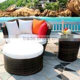 Outdoor Wicker Rattan Patio Sunbed Lounger Sofa Chair Furniture Set thumbnail-1