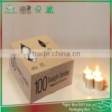 folding candle packaging box