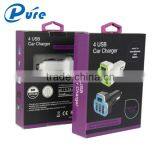 2 Color Charger Black/White Starting Multi Port USB Car Charger 5.2A Output Speed Fast Charger thumbnail-6