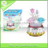 Crystal Flower Crafts Music Box for Valentine Gifts thumbnail-1