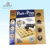 Pet Furniture for Cat Toy Pick A Prize Toy Box With 2 Toys/ Wooden Cat Toys/ Pet Furniture thumbnail-2