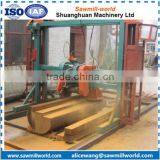 Chinese double circular blade wood processing mill angle sawmill machine