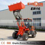 Hot Selling Qingdao 1.6Ton Mini Wheel Loader With Rops & Fops Cabin