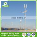 China Manufacturer French Style 500w Home Vertical Wind Turbine Street Lights Kits thumbnail-6