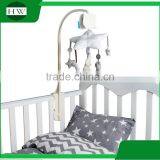 Christmas Gift Promotional Newborn Gift Set Nursery Baby Bed Crib Cot Hanging Bell Musical Mobile Plush Rattle Toy thumbnail-3