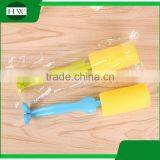 Kitchen Cartoon Person Shape Stand Plastic Sponge Long Handle Tableware Water Cup Bottle Clean Cleaning Brush thumbnail-5