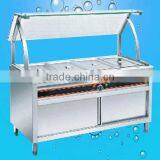 Electric Stainless Steel Hot Food Warmer/Buffet Server/Bain Marie/ Kitchen Equipment thumbnail-1