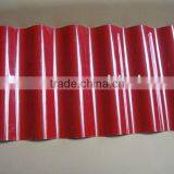 2mm PVC Corrugated Red Sheet for Roof Drain