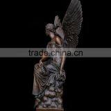Ourdoor Decorative Bronze Angel Sculpture thumbnail-2