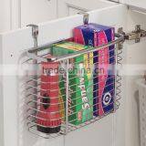 Factory Wholesale Over-the-Cabinet Kitchen Storage Organizer Basket thumbnail-5