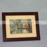 High Quality Red Custom Wooden Photo Picture Frame Wholesale thumbnail-2