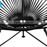 Outdoor Synthetic Rattan Peacock Chair Furniture thumbnail-3