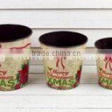 Metal Pots New Christmas Decorations thumbnail-1